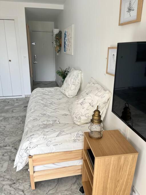 Studio Cosy Avec Terrasse Sur La Plage 滨海拉塞讷 外观 照片