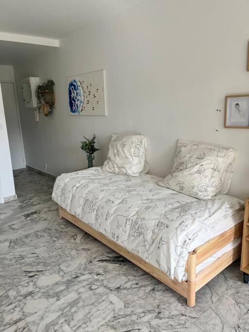 Studio Cosy Avec Terrasse Sur La Plage 滨海拉塞讷 外观 照片
