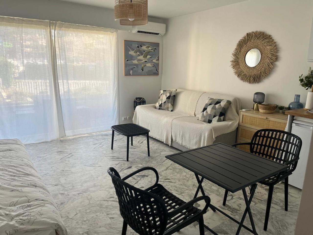 Studio Cosy Avec Terrasse Sur La Plage 滨海拉塞讷 外观 照片