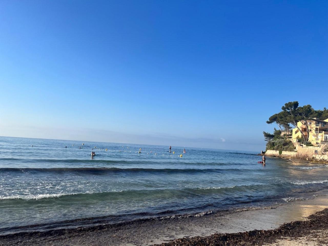 Studio Cosy Avec Terrasse Sur La Plage 滨海拉塞讷 外观 照片